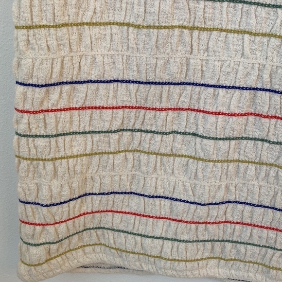 Madewell Smocked Rainbow Tank - Picture 2 of 6